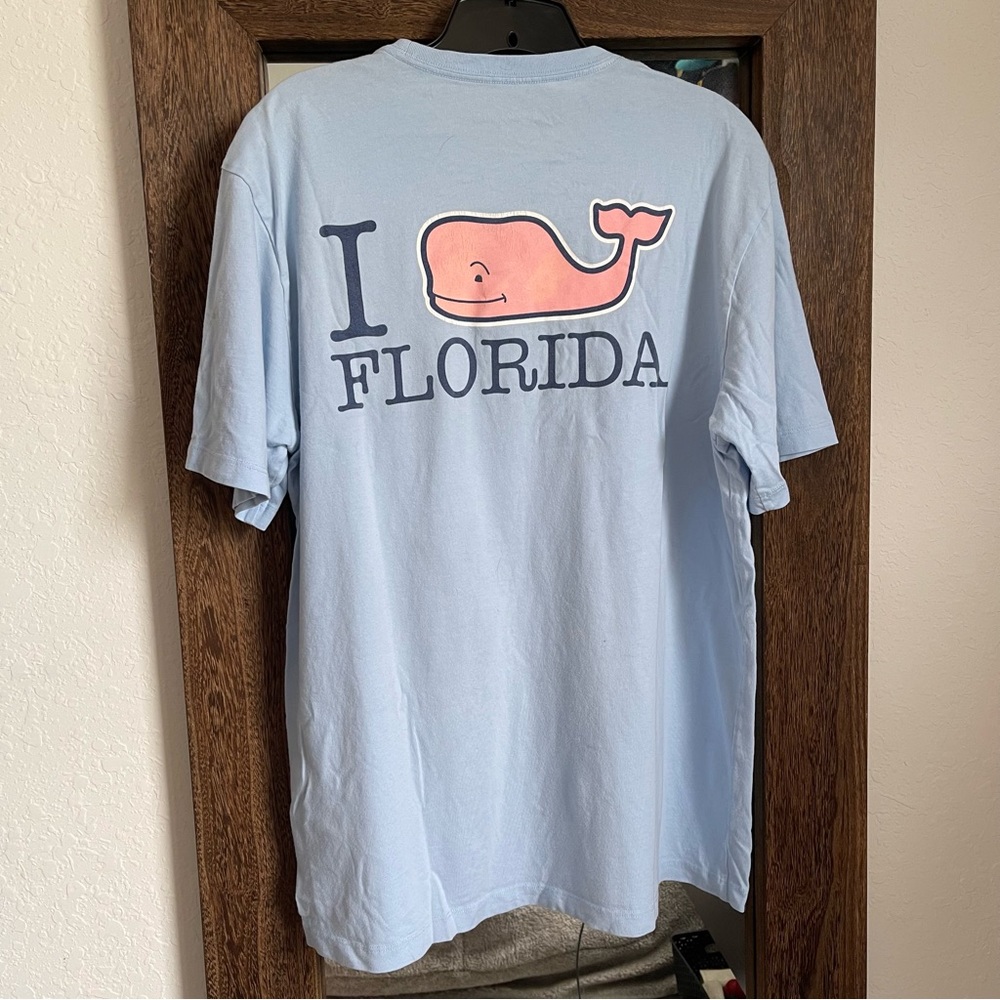 Vineyard Vines “I Whale Florida” pocket tee
